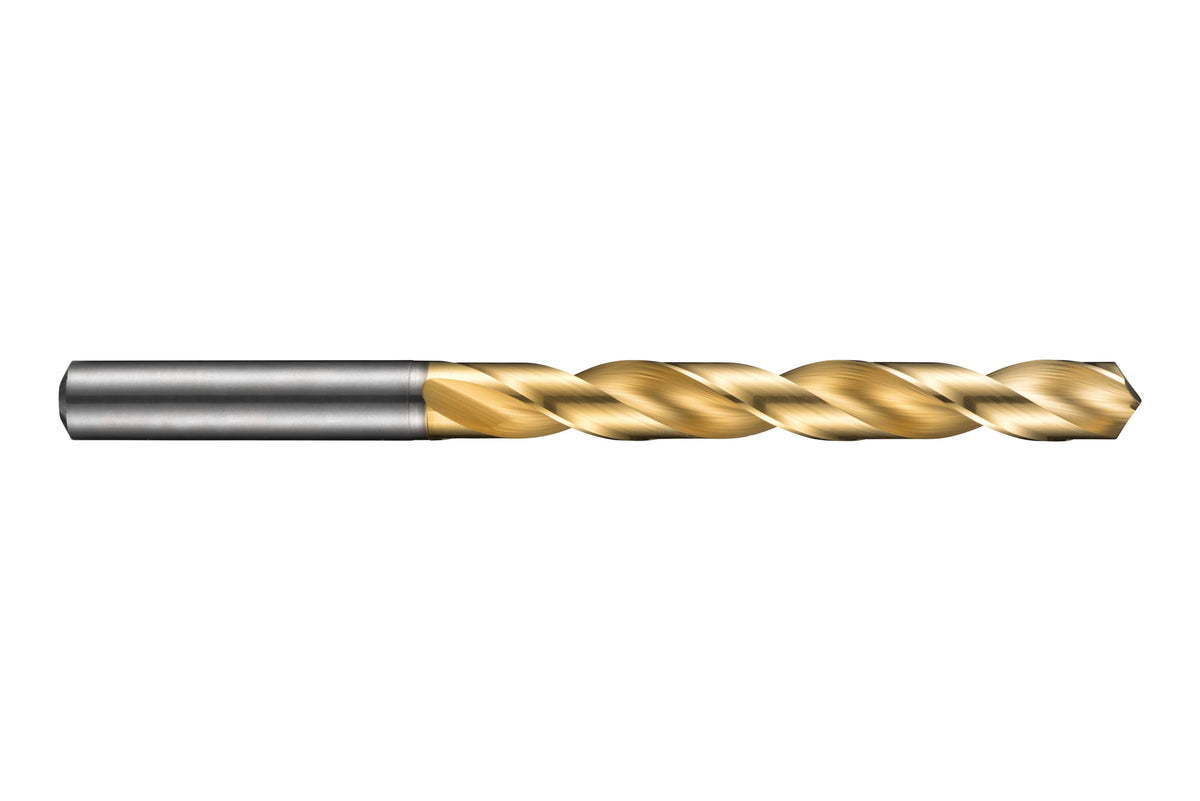 Carbide Drill Bit Jobber Length 130 Degree Tin Coated X684