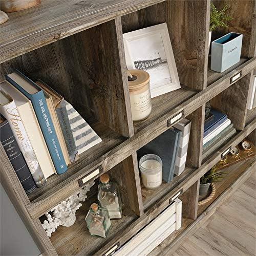Rustic Cedar 10-Cubby Wood Bookcase Y983362
