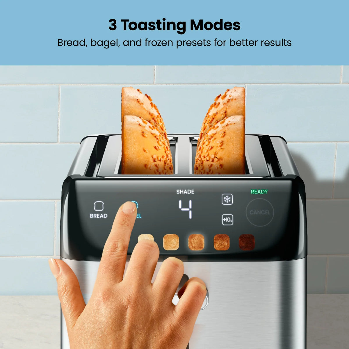 4 Slice Digital Toaster with Extra-Wide Slots R83372