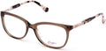 Shiny Light Brown Eyeglasses Z547132