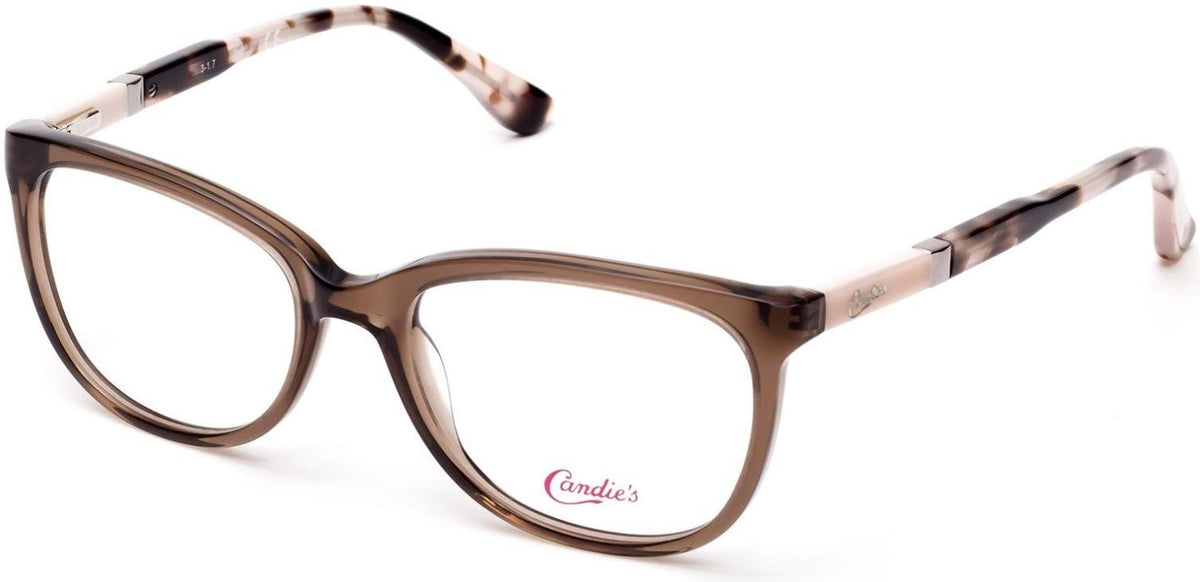 Shiny Light Brown Eyeglasses Z547132