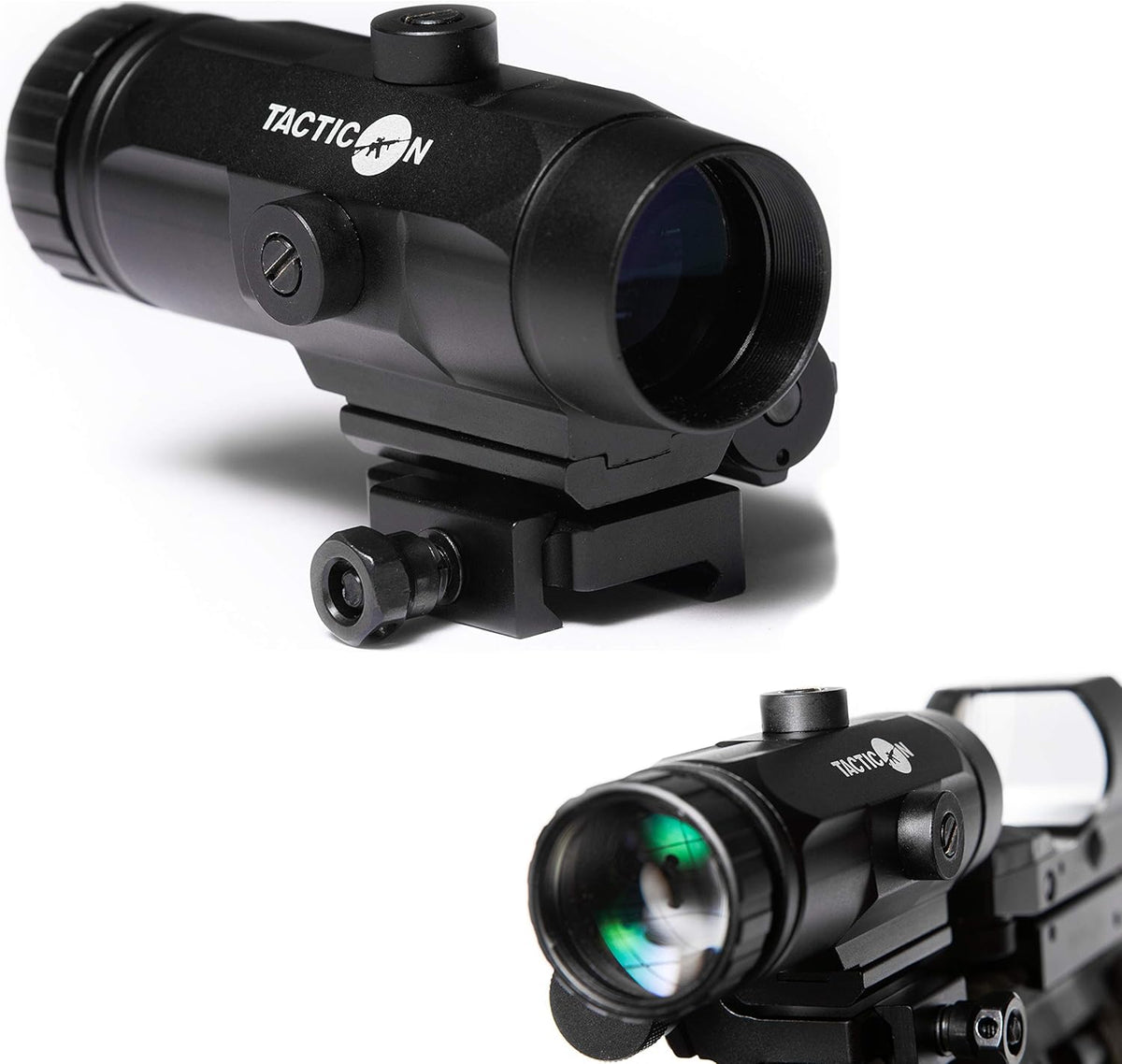 3X Red Dot Magnifier with Flip to Side Mount K811138
