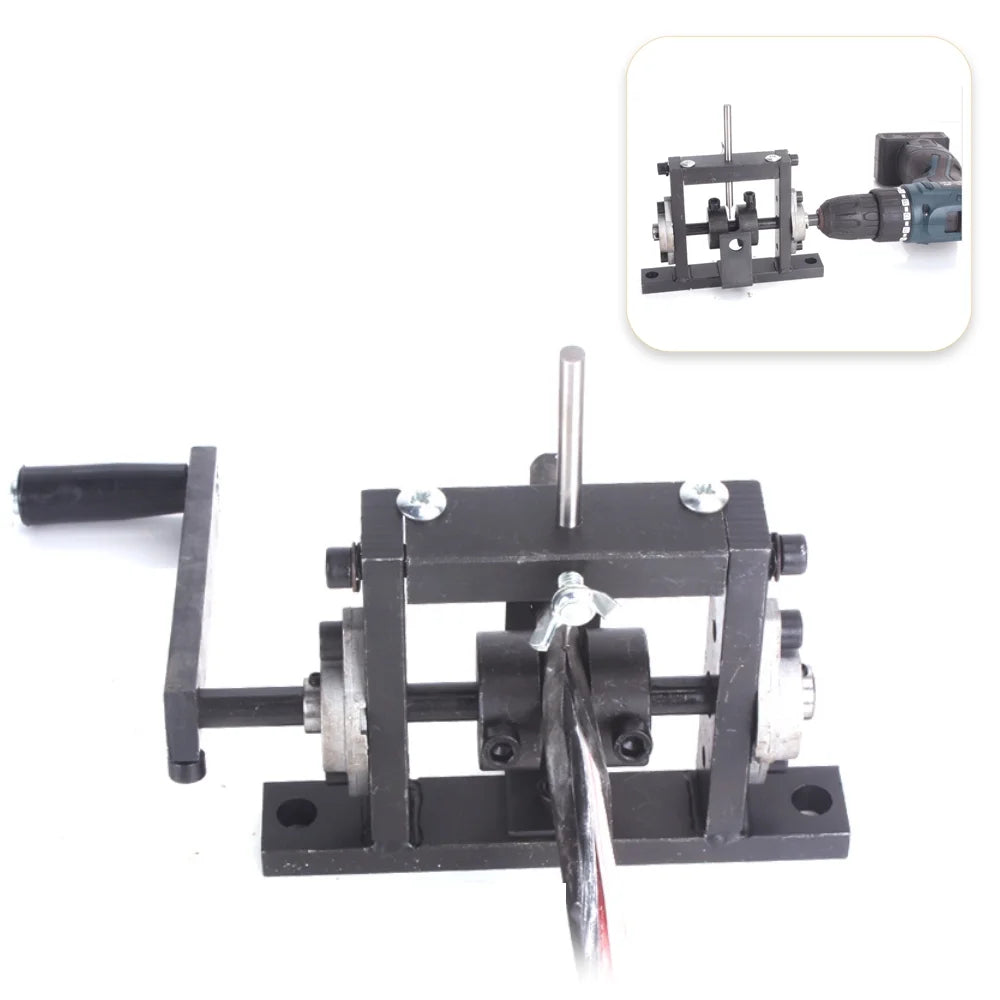 Manual Electric Drill Dual-purpose Wire Stripping Machine Scrap Cable Peeling Stripper for 1-30mm L6844