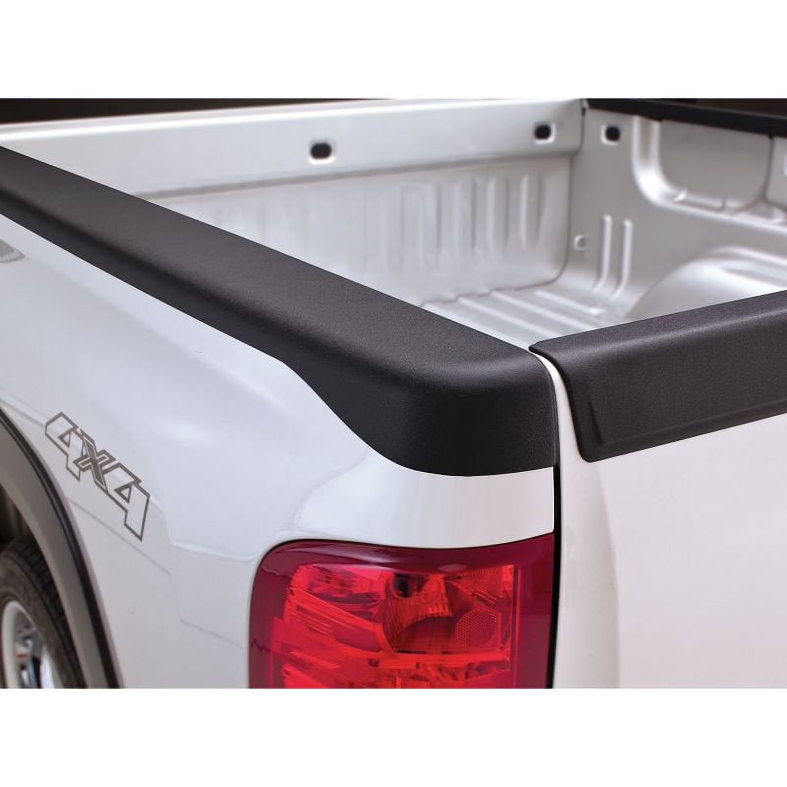 Black Smooth BedRail Caps 2-Pc Set A174