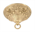 Large Canopy Lamp, 6 1/4 Dia, Unfinished Brass N133593