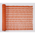 Orange Woven Polypropylene Fabric Safety Barricade Fence, 150 ft. x 4 ft. O233