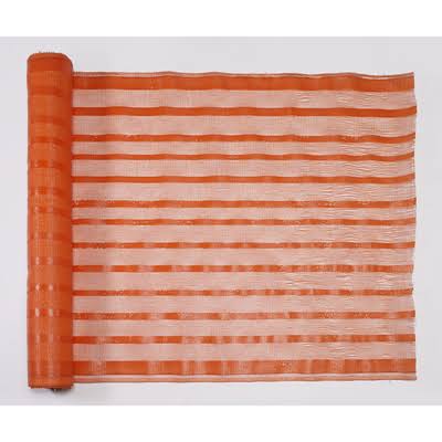Orange Woven Polypropylene Fabric Safety Barricade Fence, 150 ft. x 4 ft. O233