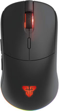 Wireless RGB Gaming Mouse 16000 DPI 6 Programmable Buttons Small Size Black P743