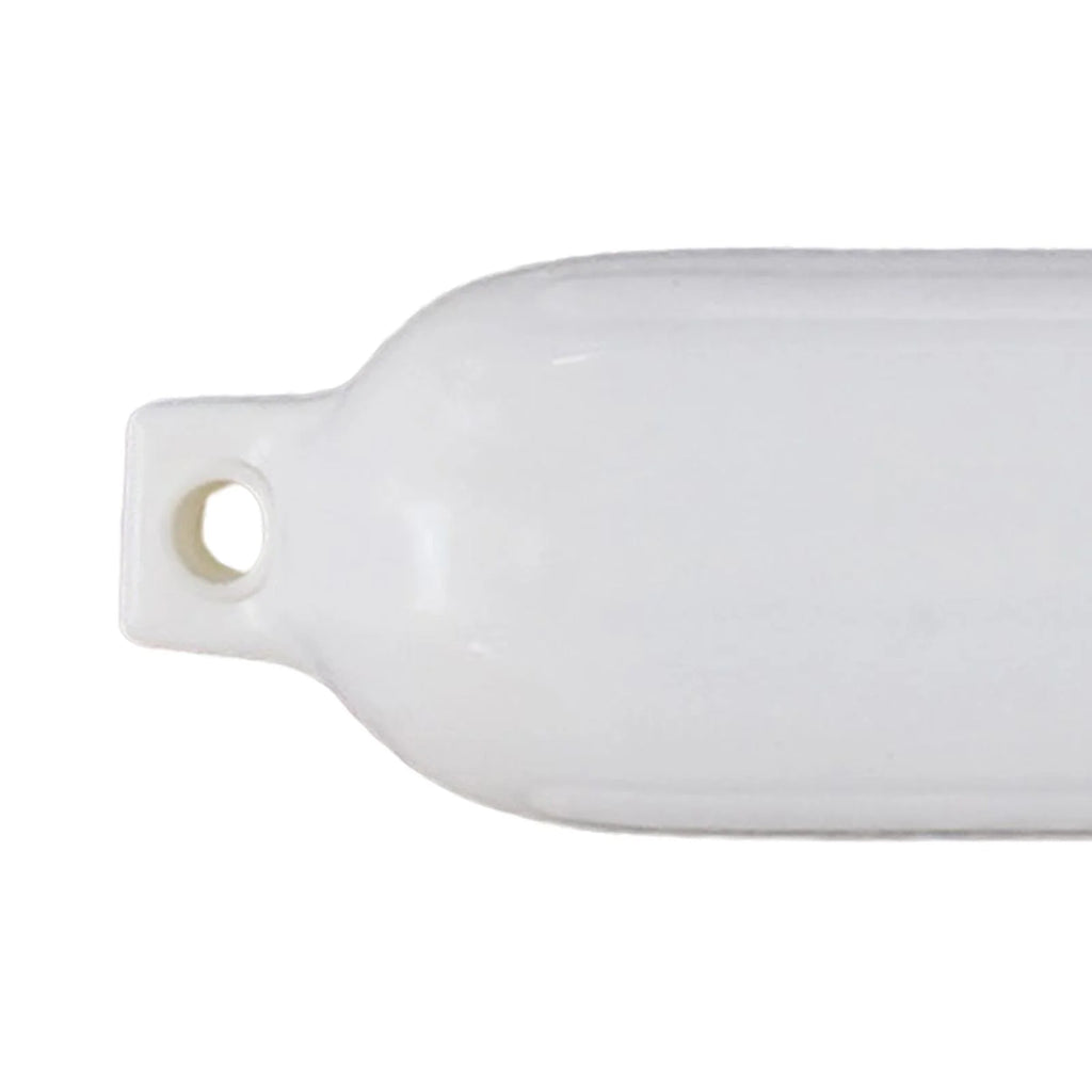 2 Pieces Inflatable PVC Dock Protection Buoy with 2m White Rope S247