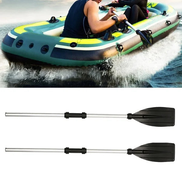 1 Pair Telescoping Aluminum Alloy Boat Kayak Paddles P21687