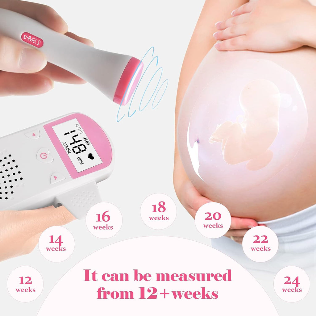 Fetal Heartbeat Monitor Doppler, Pack of 2 G521630