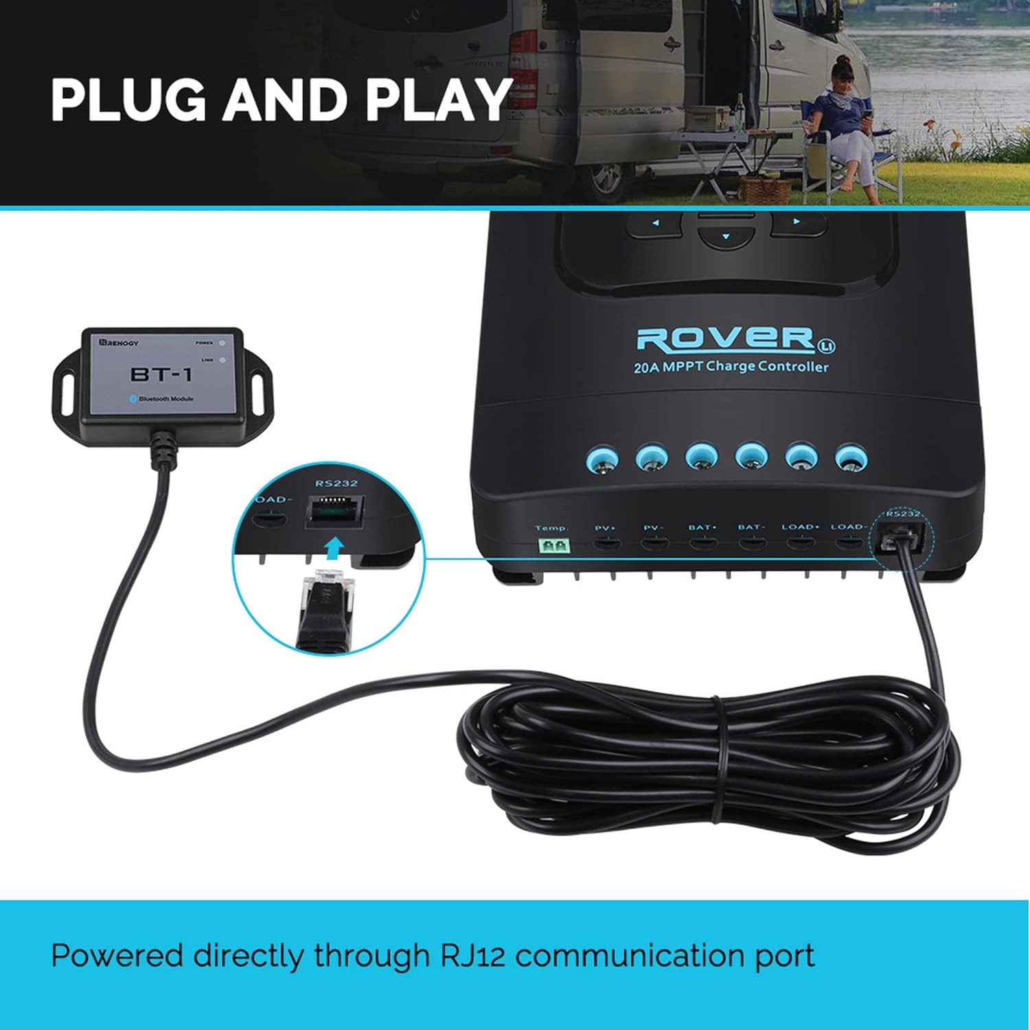 Bluetooth Module for Charge Controllers K903710