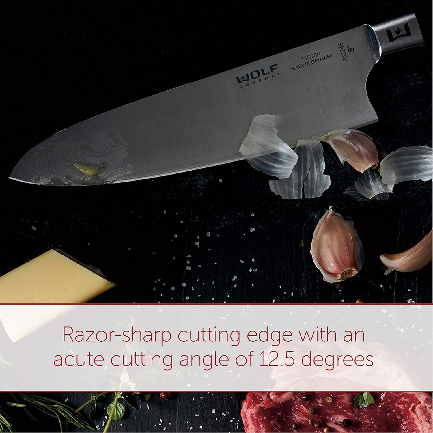Forged High-Carbon Stainless Steel Knife Set R335368