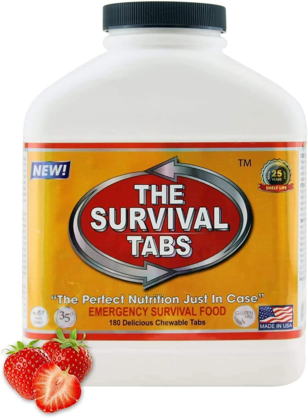 180 Tablets Strawberry Survival Ration N785