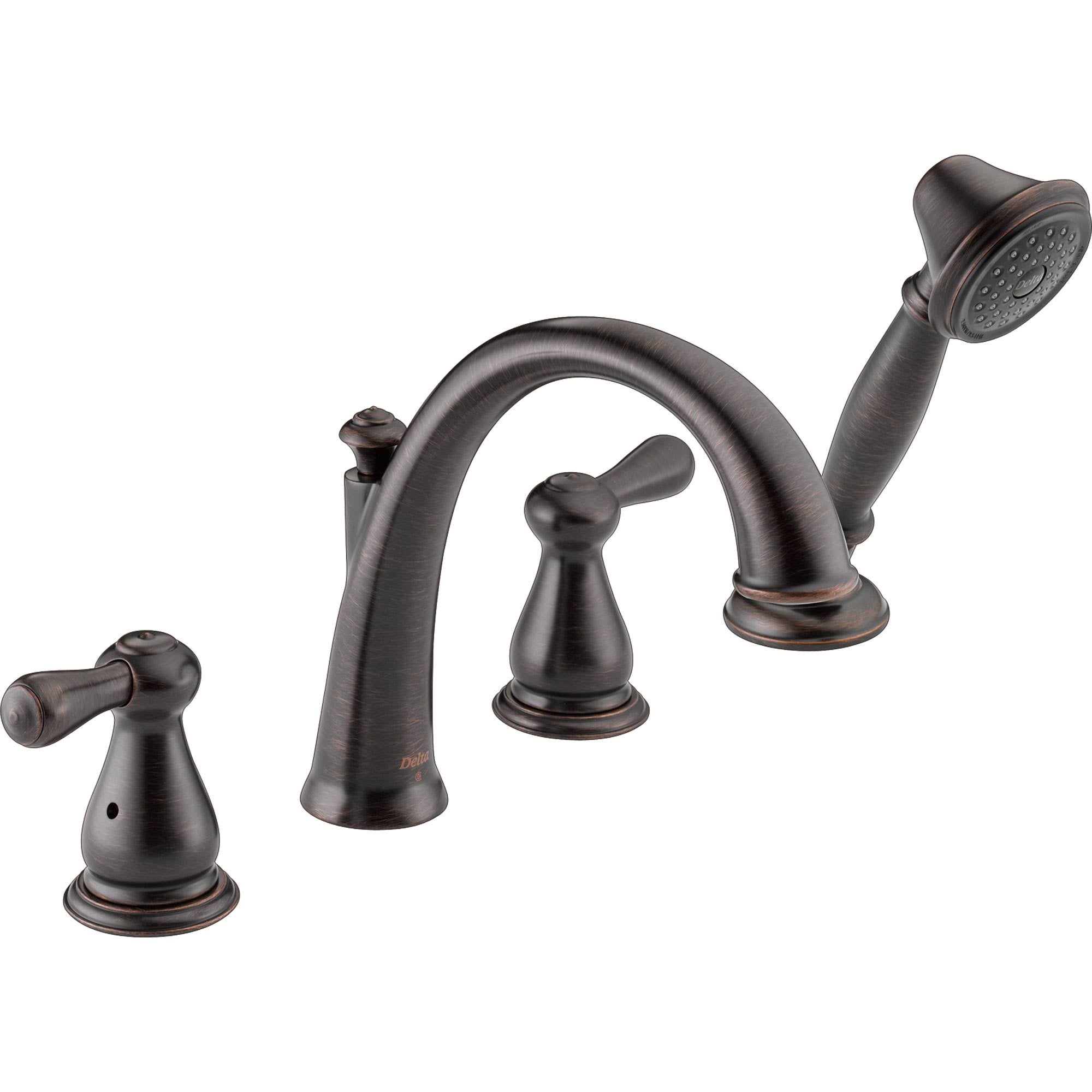 Venetian Bronze Roman Tub Faucet Trim with Hand Shower Z99822