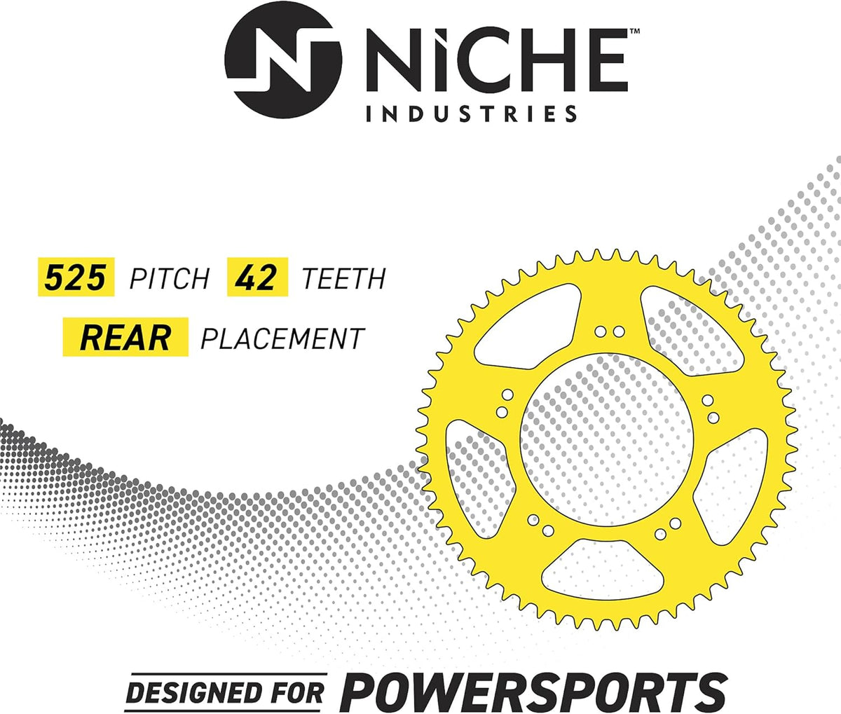 42 Tooth Rear Drive Sprocket Pack of 2 B7349