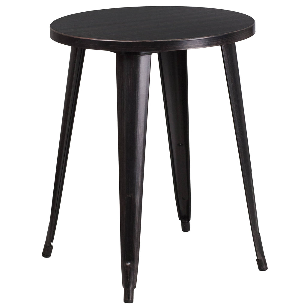 24'' Round Metal Table I77033