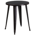 24'' Round Metal Table I77033