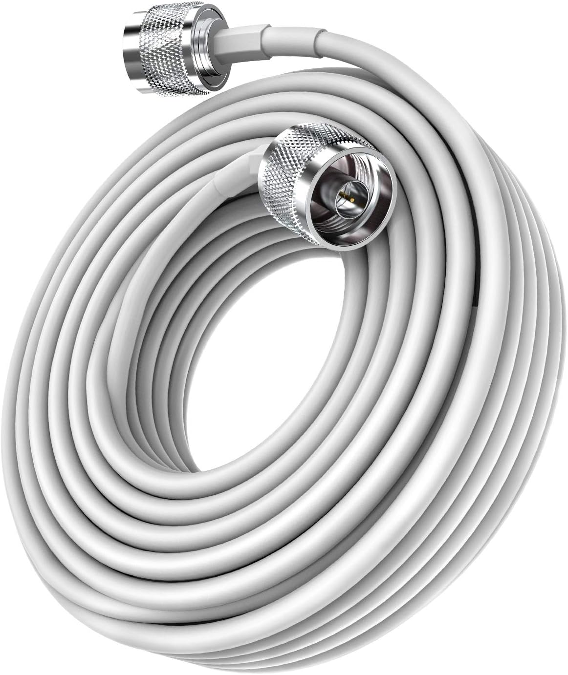 50 Ft N Male to N Male Low Loss Coax Cable 50 Ohm O810