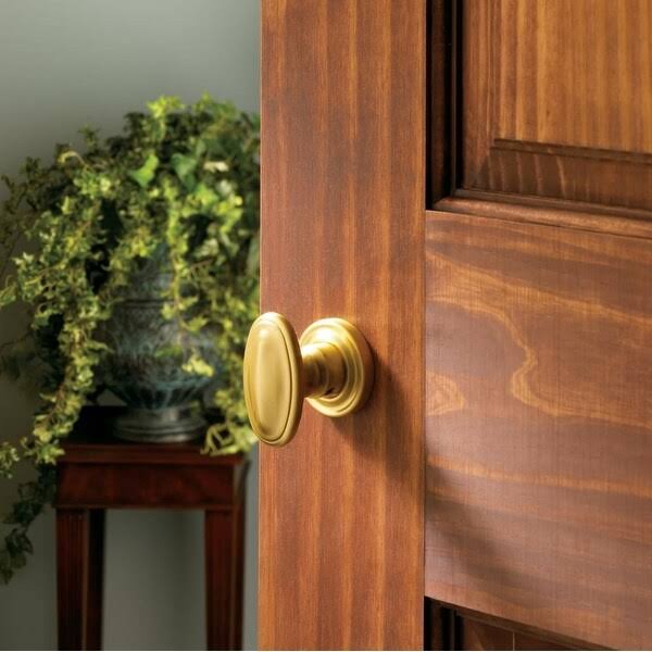 Vintage Brass Knob x Less Rose Q954