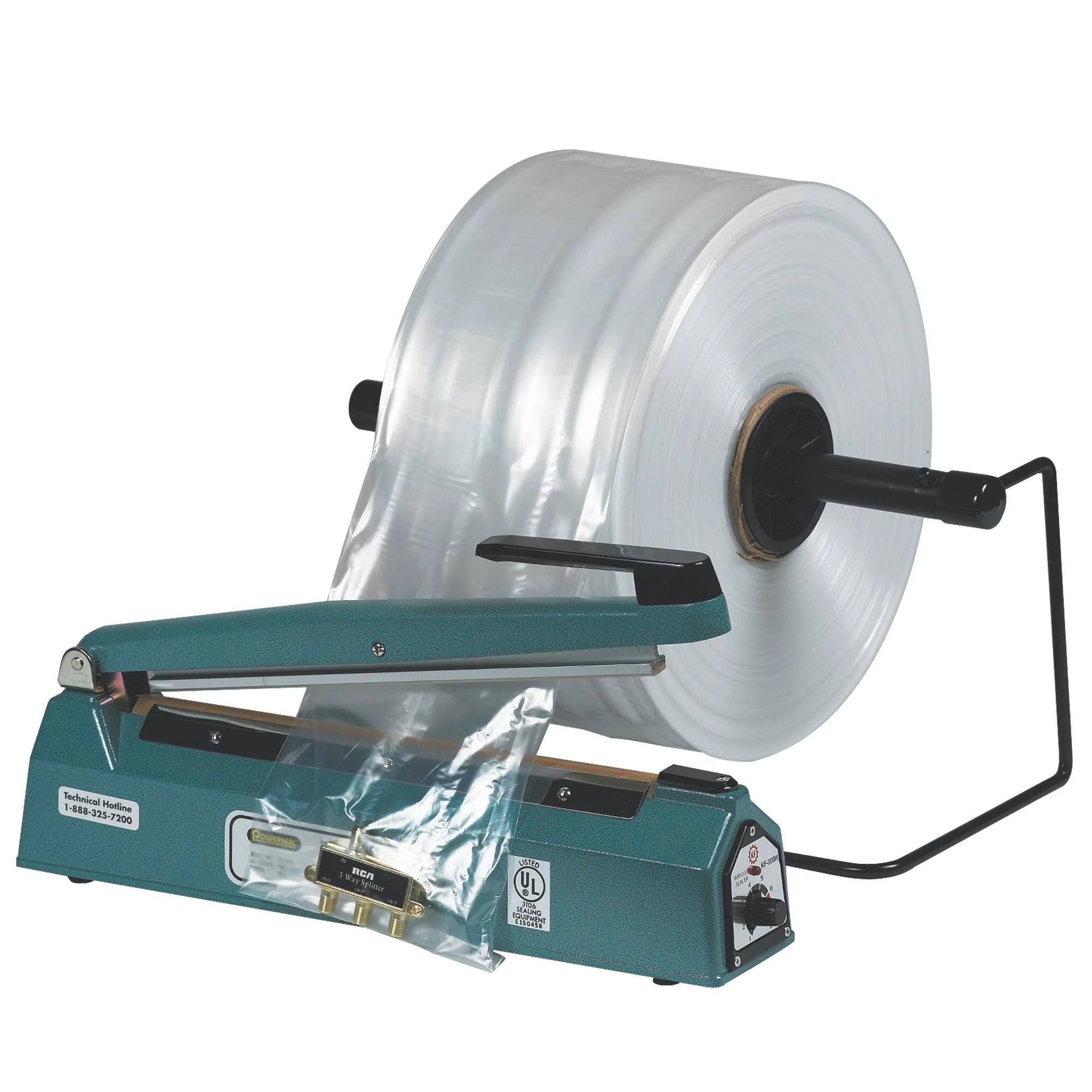 15x22 x 1450 ft. 3 mil Clear Poly Tubing Y680724