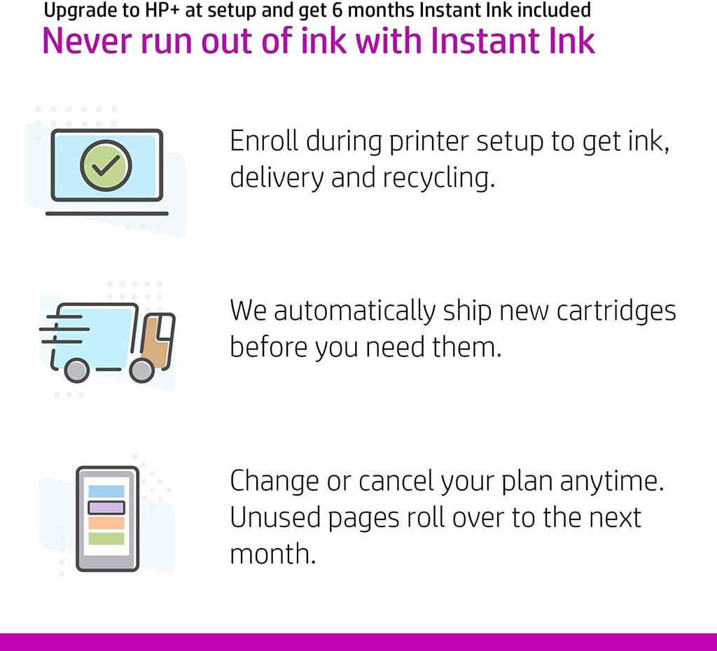 HP DeskJet 4155e All-in-One Wireless Color Printer C844