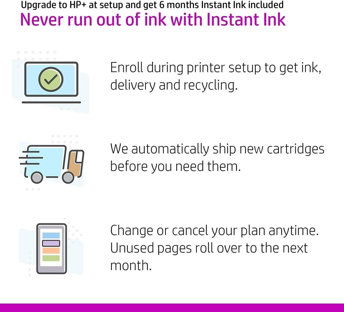 HP DeskJet 4155e All-in-One Wireless Color Printer C844