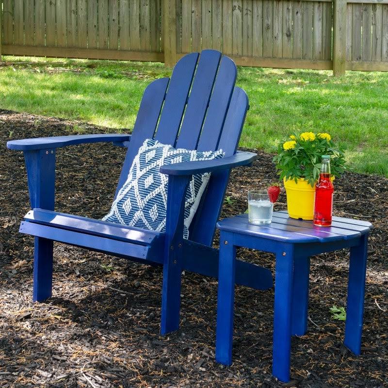 Blue Adirondack Chair J162534