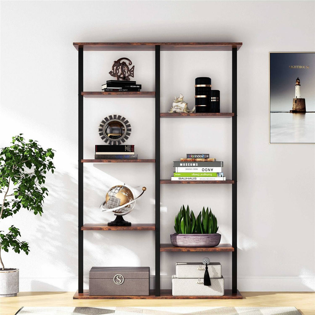 White 5-Tier Ladder Bookcase Z3573
