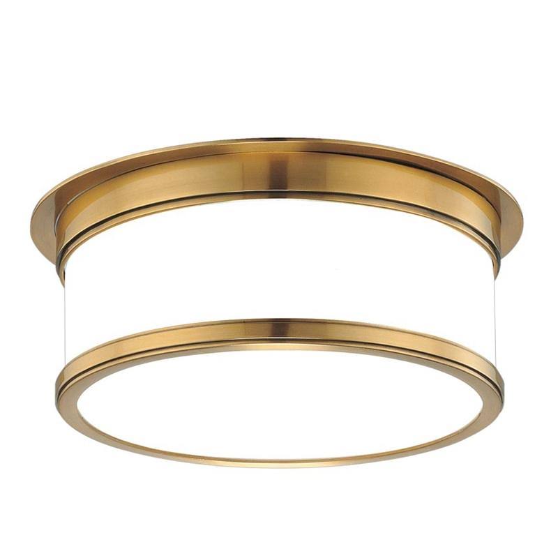 Polished Chrome 2 Light Flush Mount A973