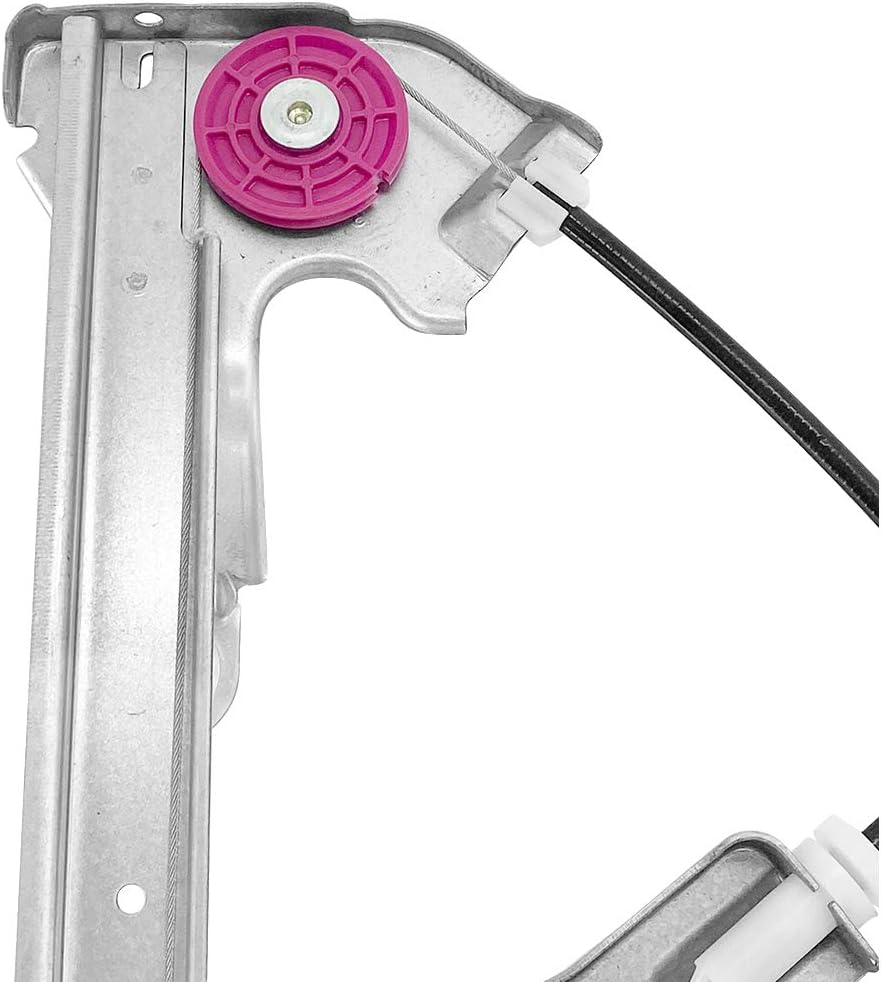 Front Left Power Window Regulator with Motor Assembly for 2004-2008 Ford F-150 Pickup, Pack of 2 H68889