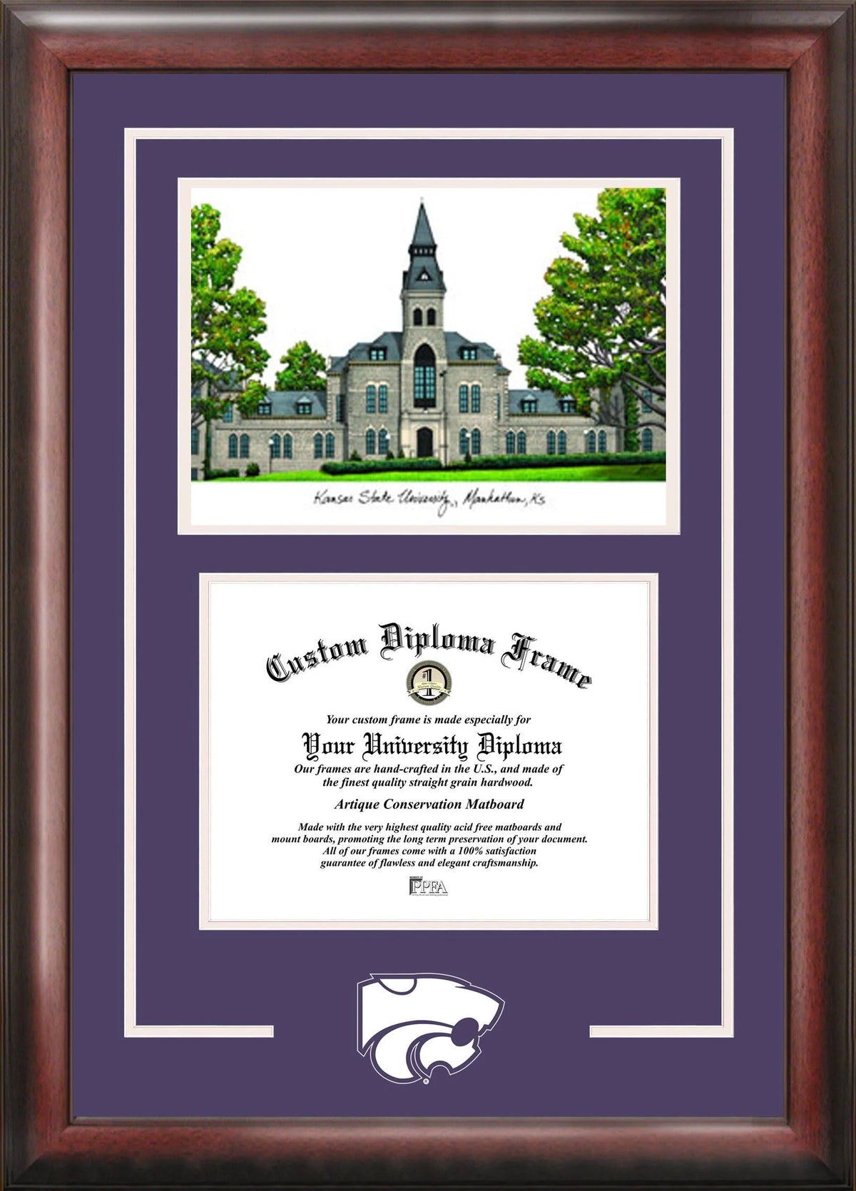 9W x 6H Diploma Frame L7070