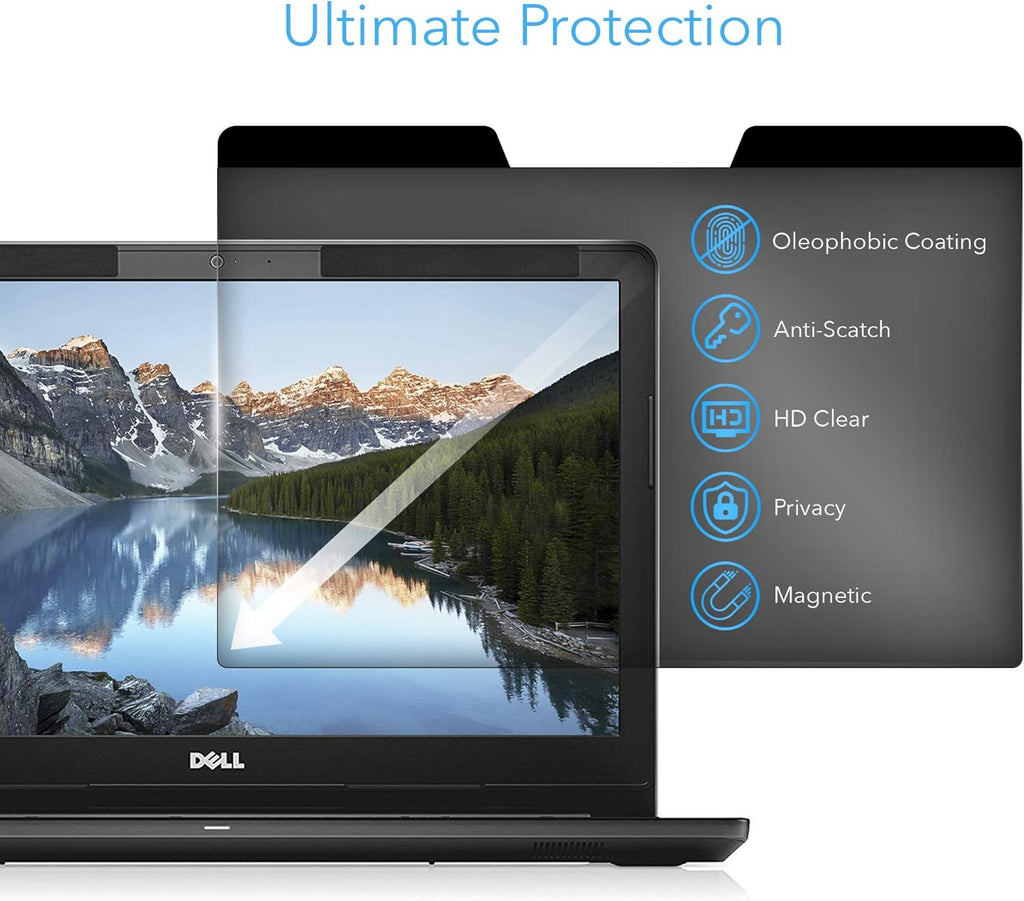 Magnetic Privacy Screen Anti-Glare Filter Pack of 2 I757
