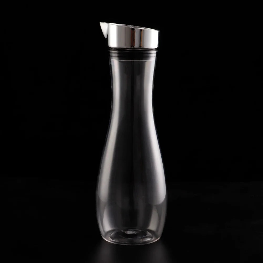 1.2L Acrylic Transparent Juice Bottle with Lid B988360