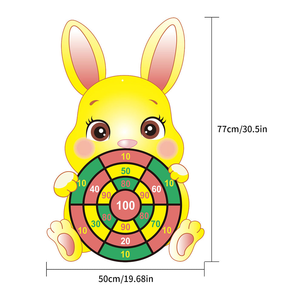 Easter Bunny Dart Board and Sticky Balls D53722