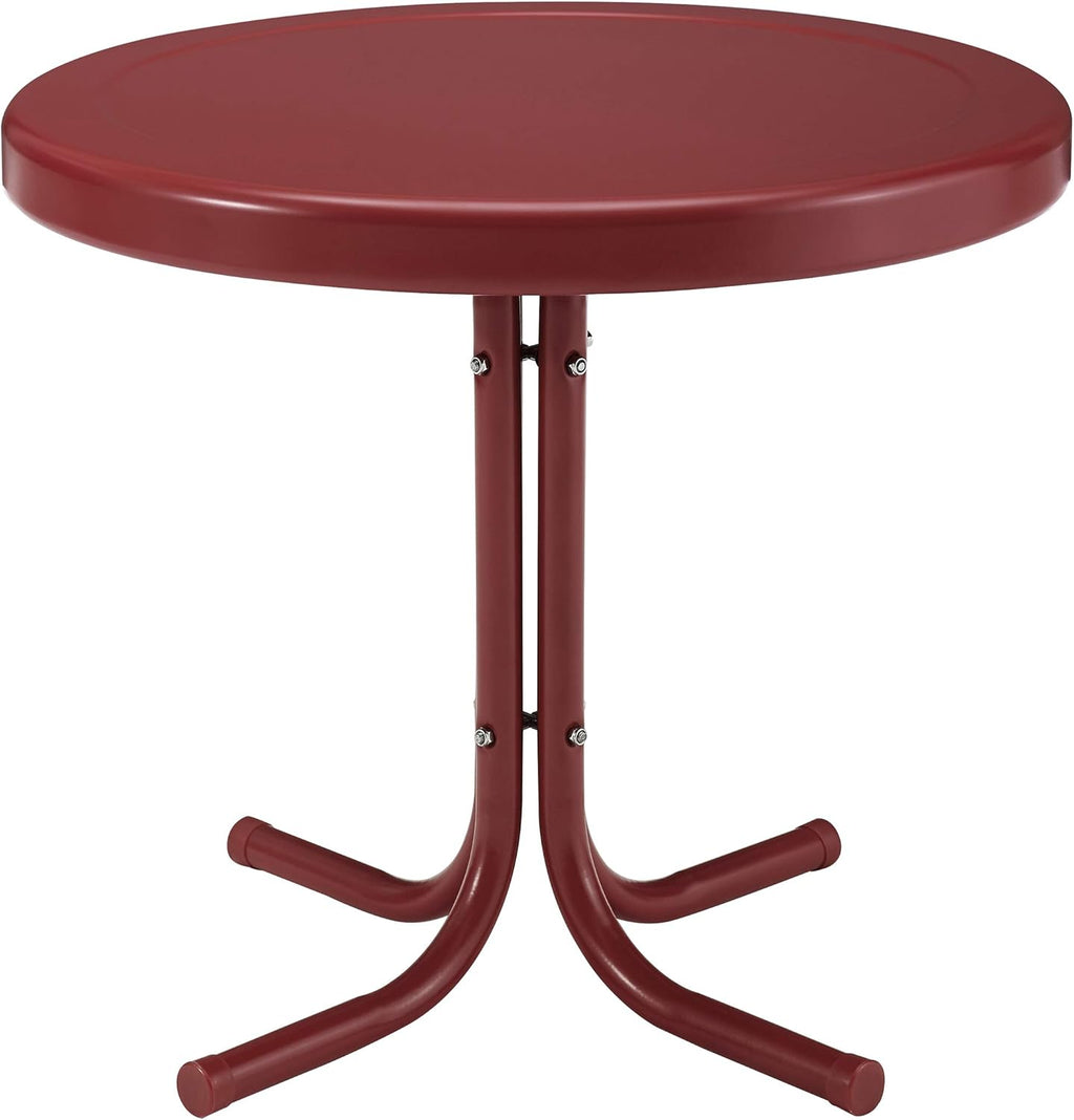 Caribbean Blue Metal Outdoor Side Table Q175