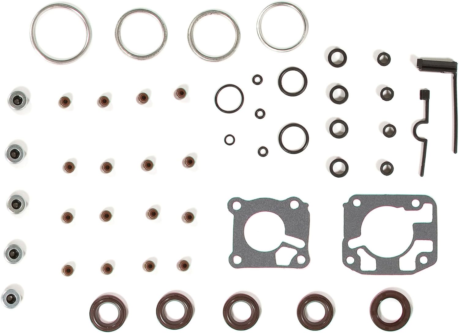 Full Gasket Set Head Bolts Intake Exhaust Valves for 92-95 Honda Civic VTEC 1.6 SOHC D16Z6 D574