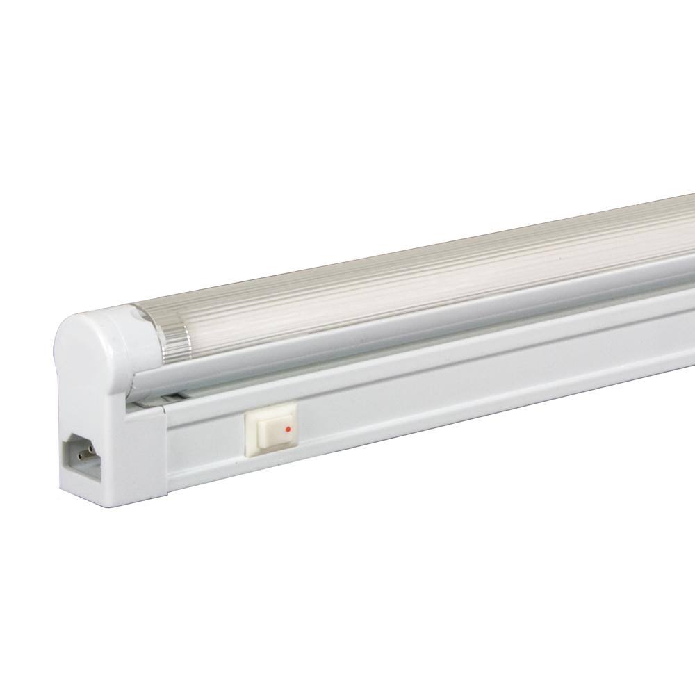 28W T5 Fluorescent Undercabinet Fixture White A1006
