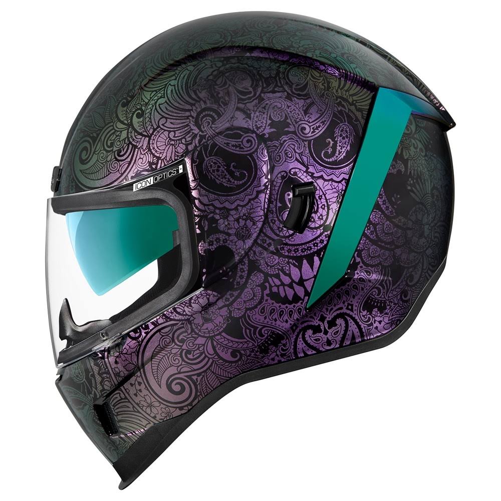 Purple Full Face Helmet F708