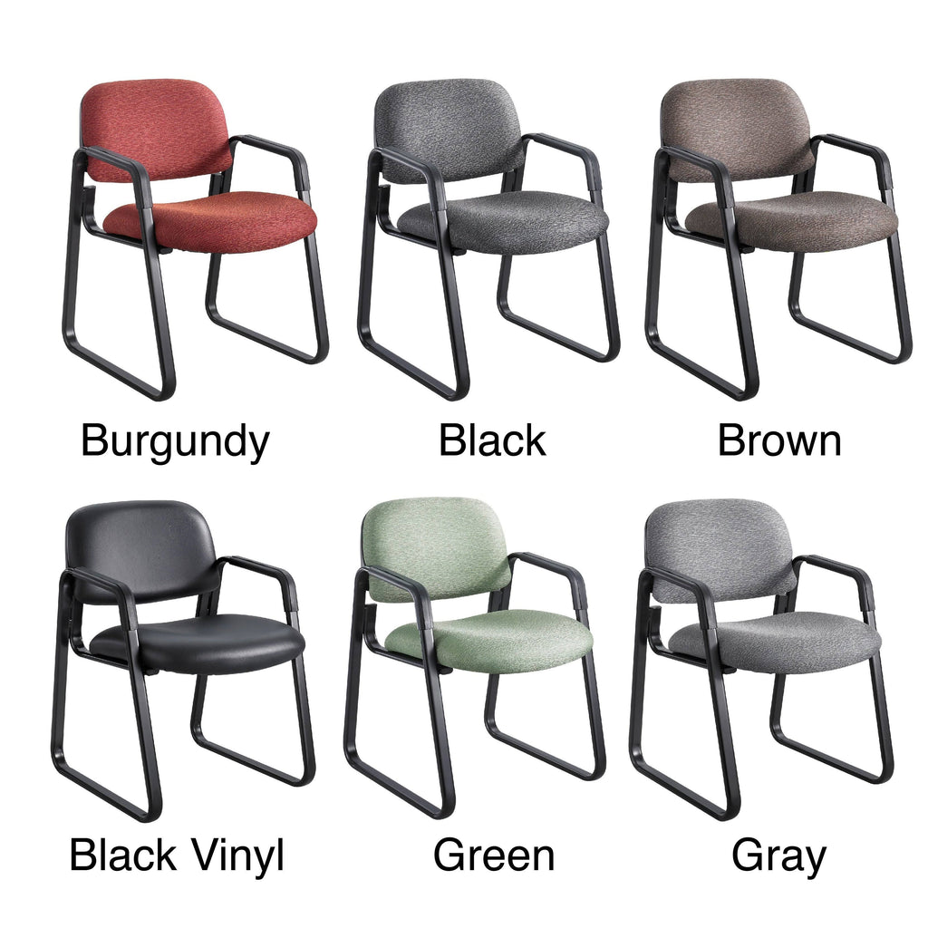 Green Sled Base Guest Chair P685216