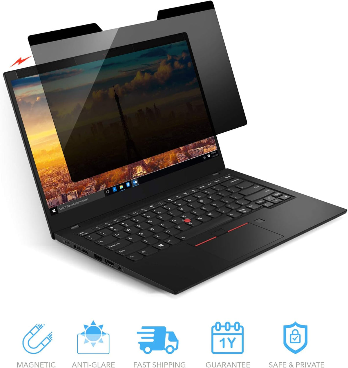 Magnetic Privacy Screen Anti-Glare Filter Pack of 2 I757