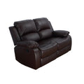 Dark Brown Reclining Loveseat T721719