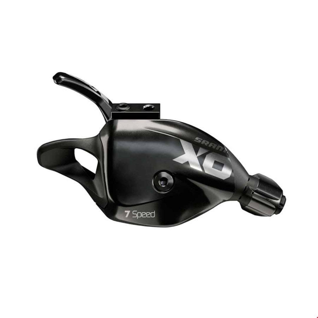 7-Speed Rear Shifter with Discrete Clamp Black U4505