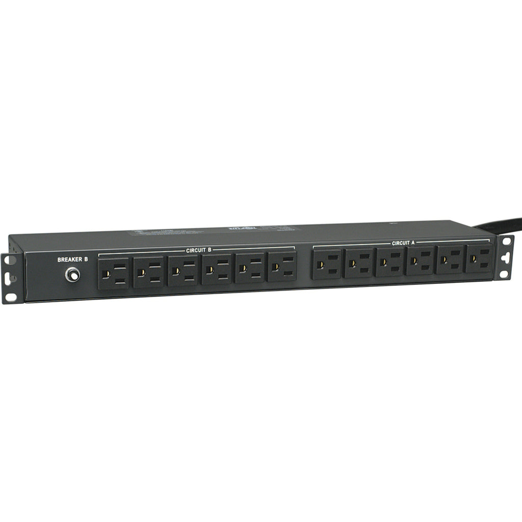 PDU 2.9kW Single-Phase 120V Basic 24 NEMA 5-15R Outlets NEMA L5-30P Input 15 ft. Cord 1U Rack-Mount C55349