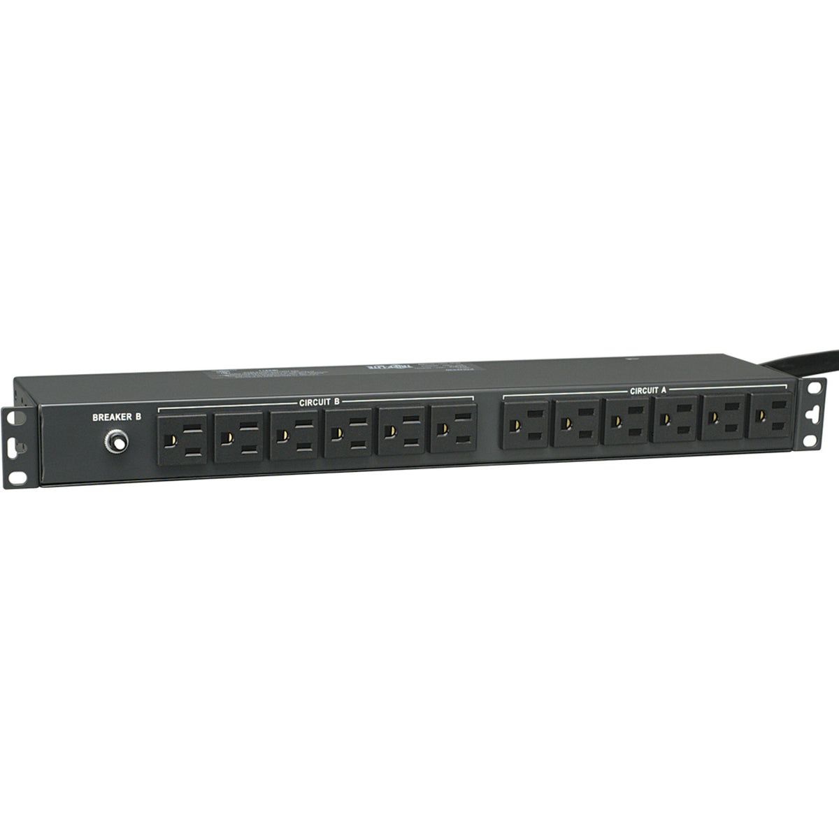 PDU 2.9kW Single-Phase 120V Basic 24 NEMA 5-15R Outlets NEMA L5-30P Input 15 ft. Cord 1U Rack-Mount C55349