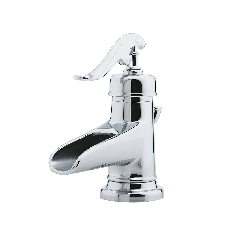 Polished Chrome Single-Handle Bathroom Faucet R517
