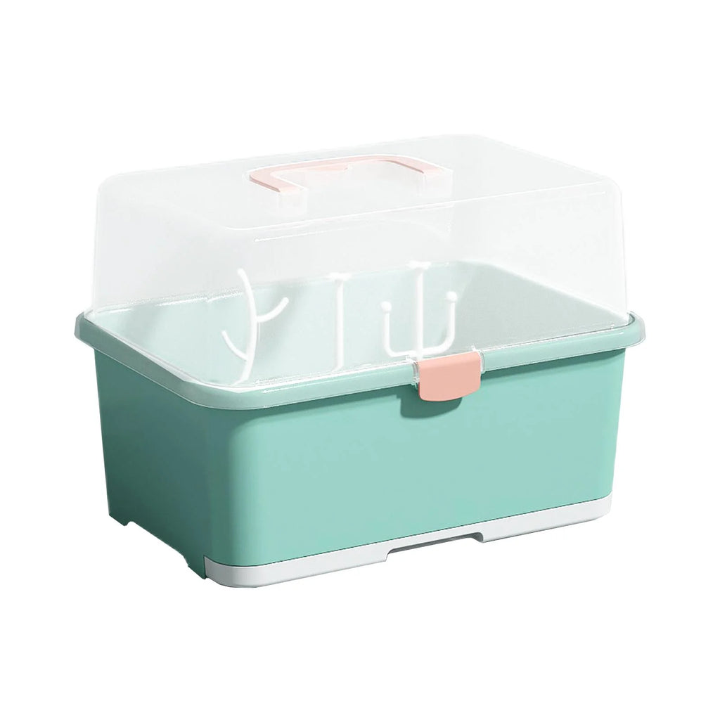 Portable Baby Bottle Drying Rack with Drainer H796