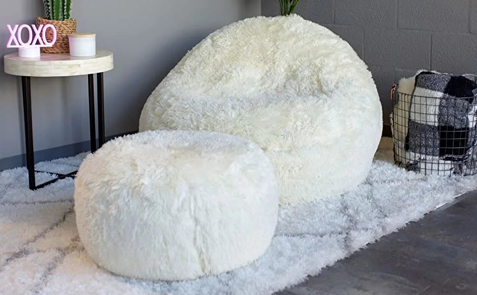 Inflatable Sofa Lounge Chair with Inflatable Foot Cushion O921