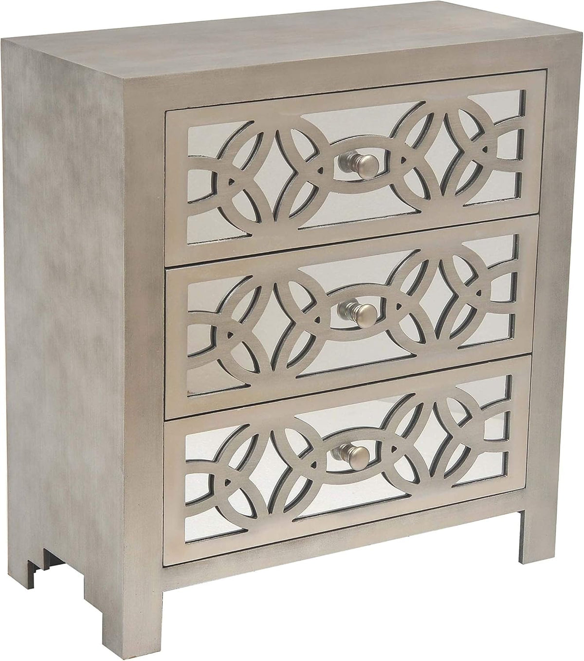 Grey 3 Drawer Chest S42778