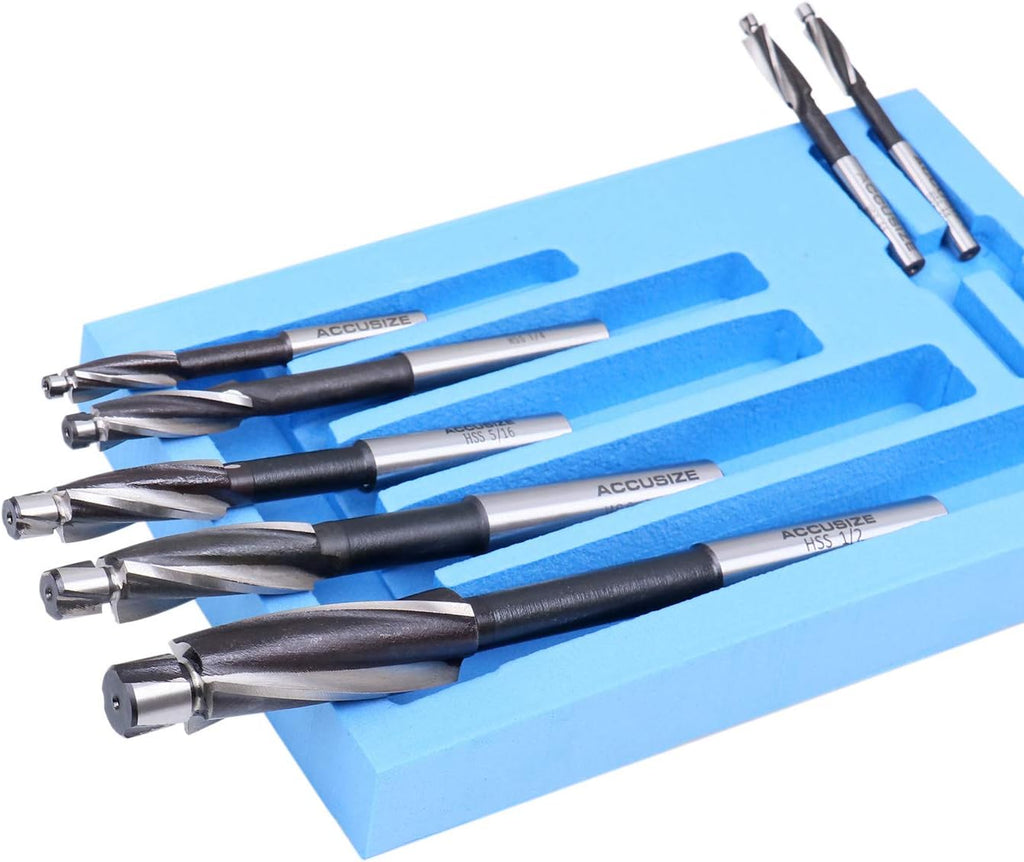7 Pc H.S.S. Solid Cap Screw Counterbore Set V9939